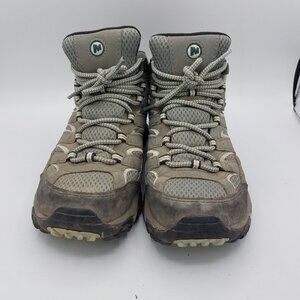 Merrell Moab 2 MID GTX Hiking Boots Womens 6.5 W Wide Sedona Sage J06060W